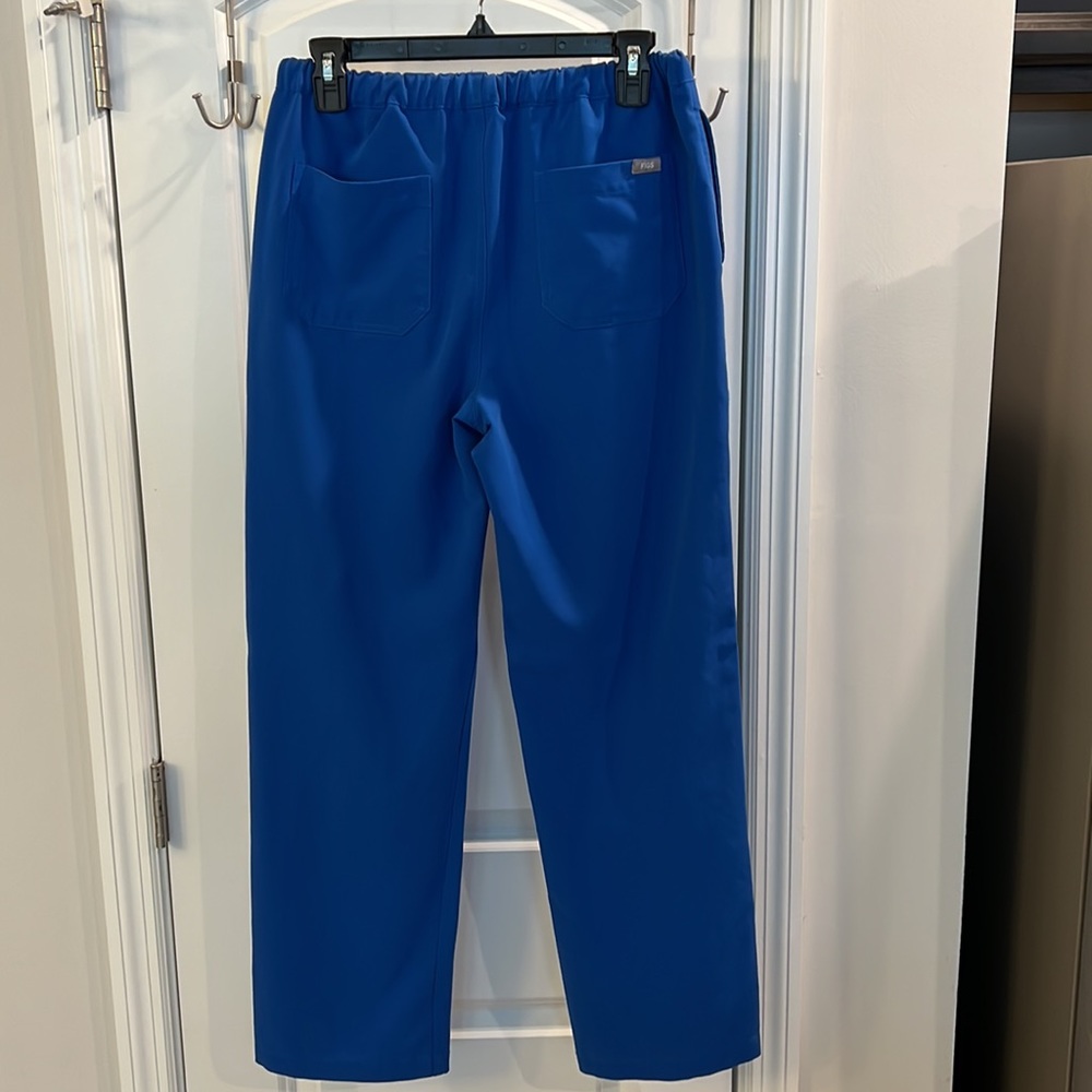 Men’s FIGS Fisco Royal Blue Small scrub bottoms - Picture 2 of 6